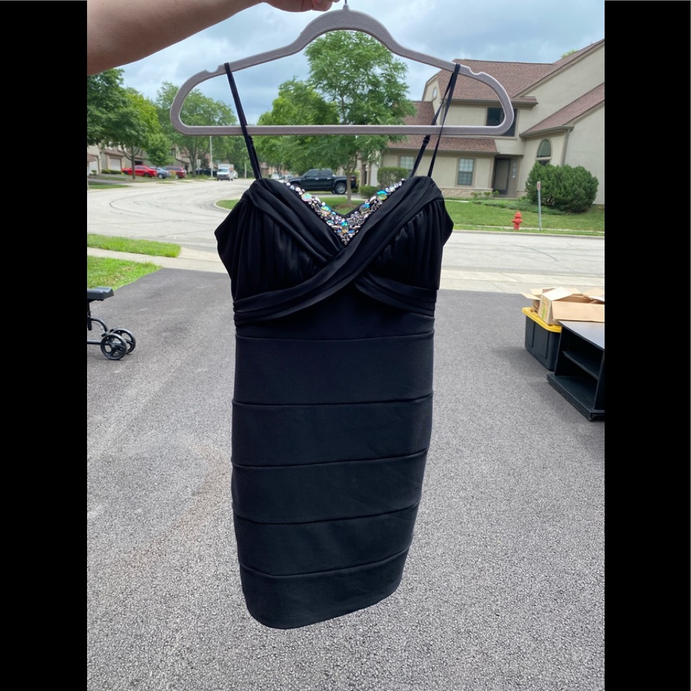 Homecoming black dress